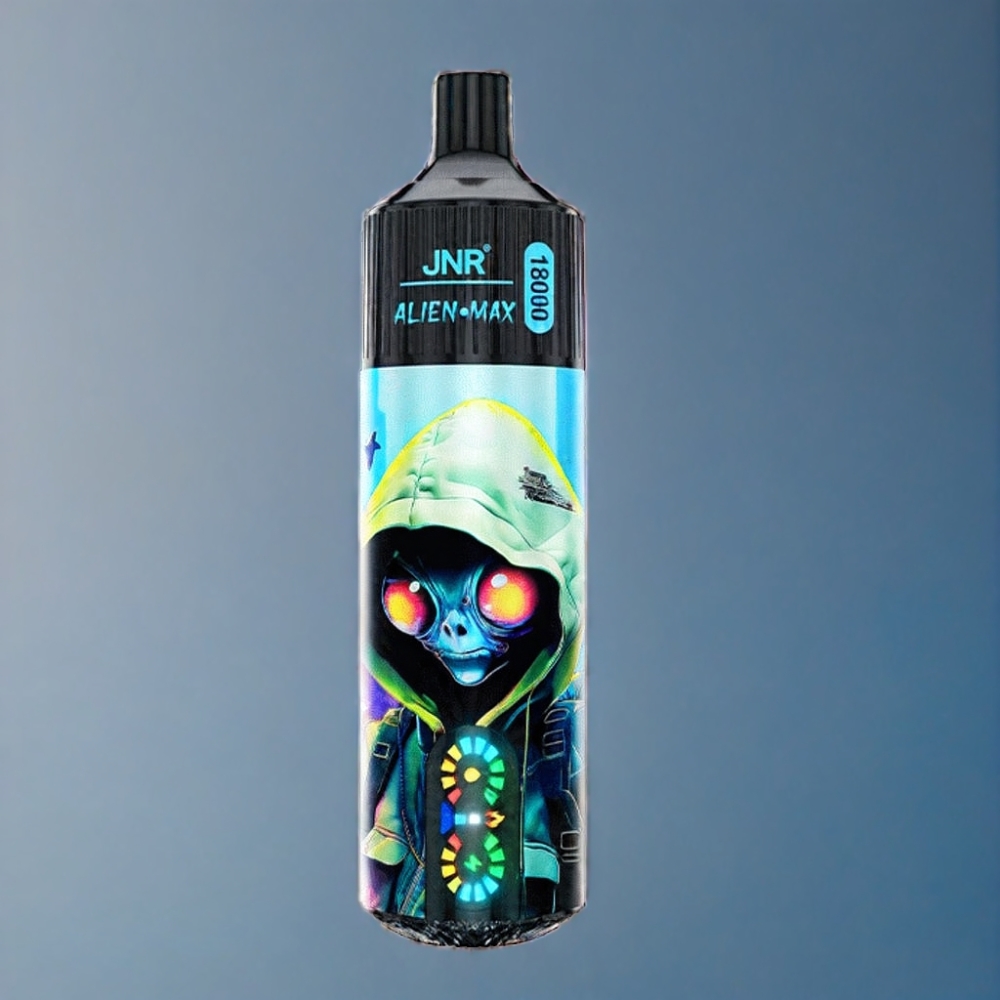 JNR Alien Max 18000 Puffs Blåbær Hindbær Dual Mesh Coil Engros Danmark
