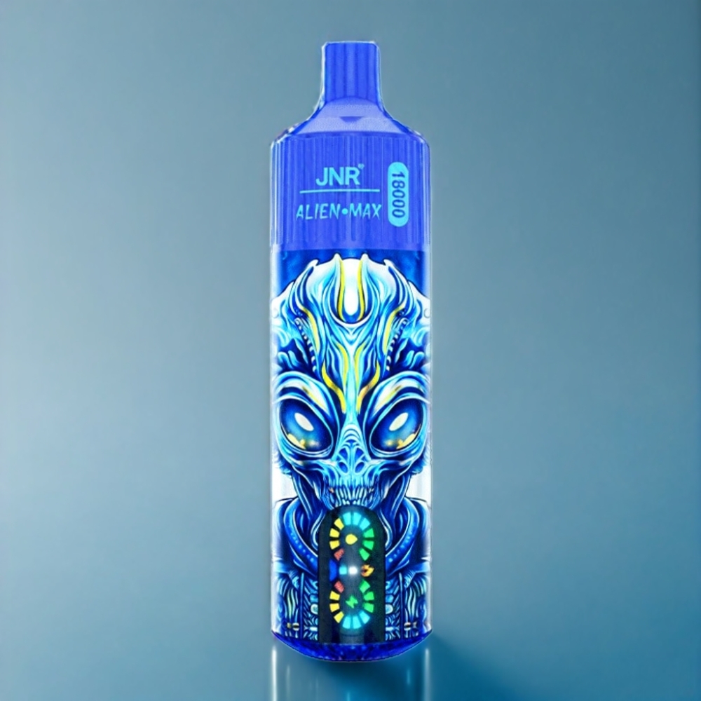 JNR Alien Max 18000 Puffs Blåbær På Is med Smart LED Display Engros Danmark