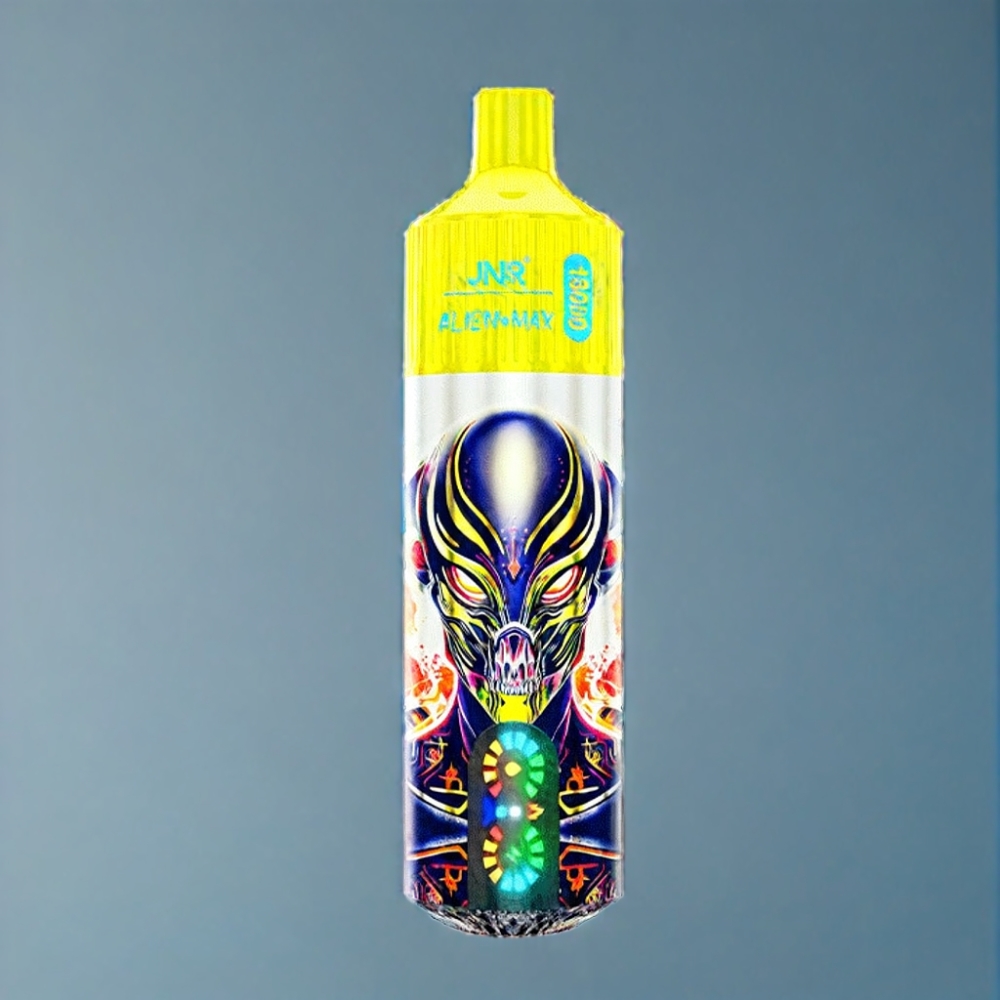 JNR Alien Max 18000 Puffs Jordbær Banan Type-C Engros Danmark