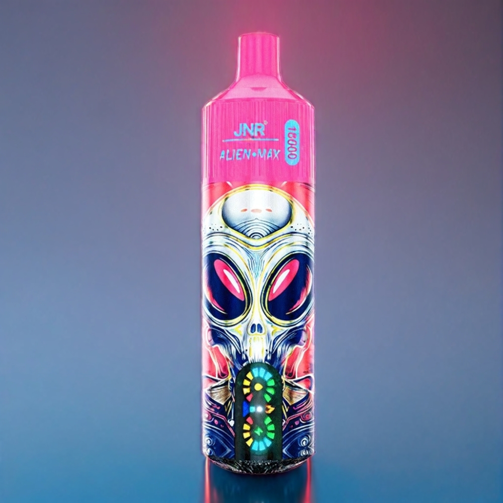 JNR Alien Max 18000 Puffs Kirsebær Bær Dual Mesh Engros Danmark