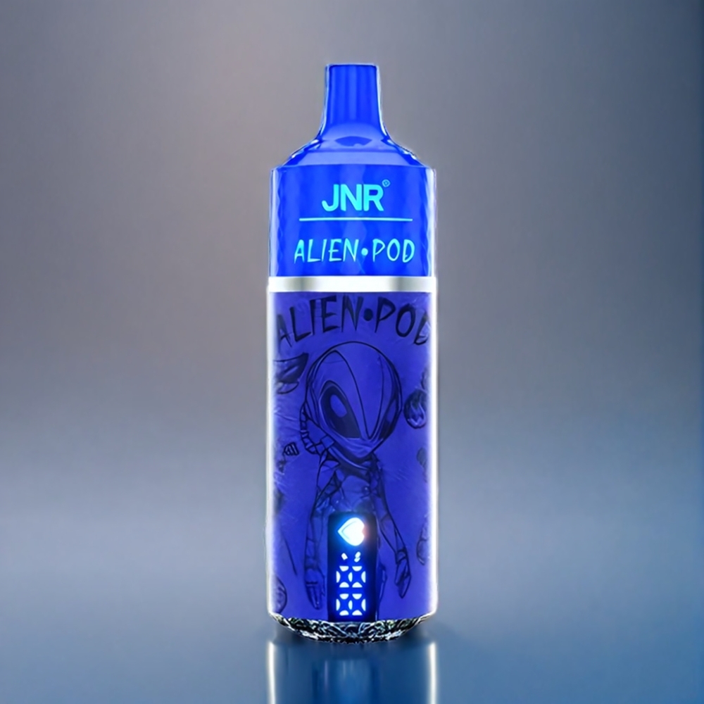JNR Alien Pod 13000 Puffs Blåbær Pberry Mesh Core Engros Danmark