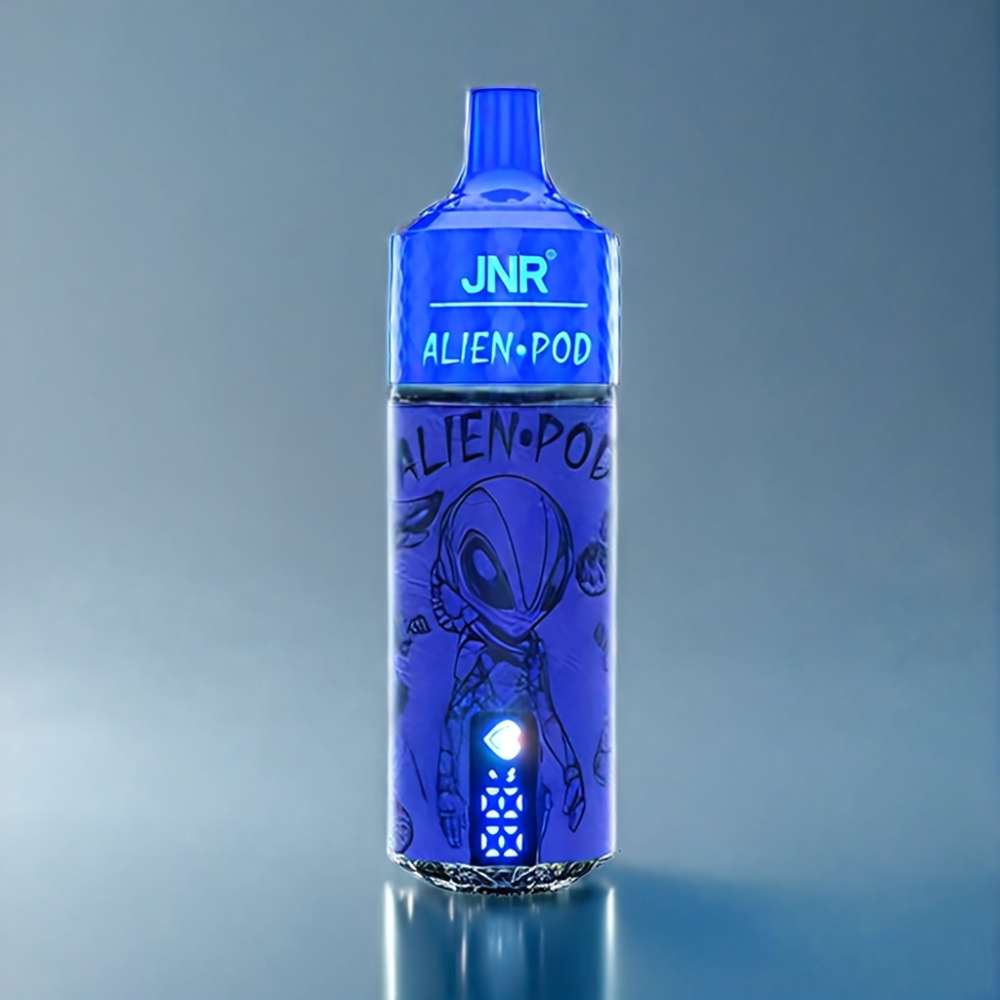 JNR Alien Pod 13000 Puffs Blåbær på Is med Mesh Core Engros Danmark