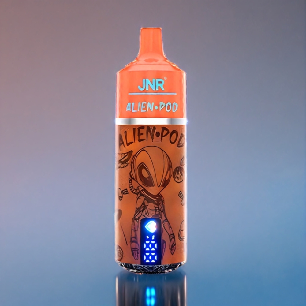 JNR Alien Pod 13000 Puffs Jordbær Is Engros Danmark Mesh Core