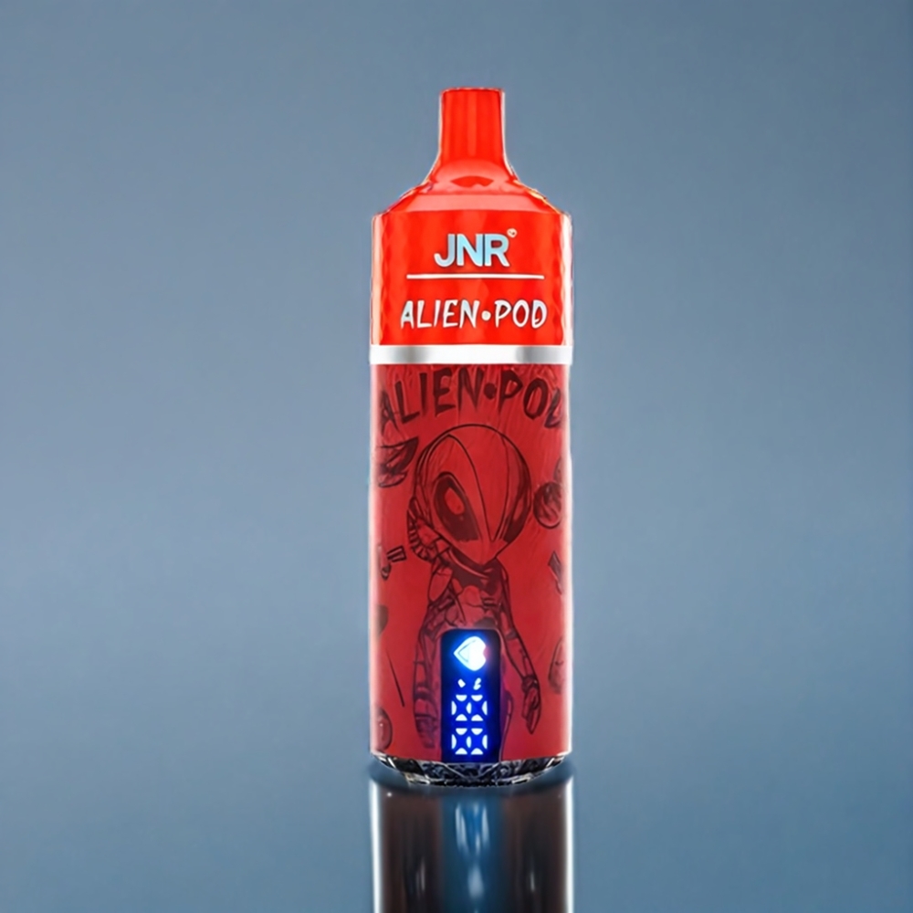 JNR Alien Pod 13000 Puffs Jordbær-Vandmelon Is Engros Danmark Mesh Core