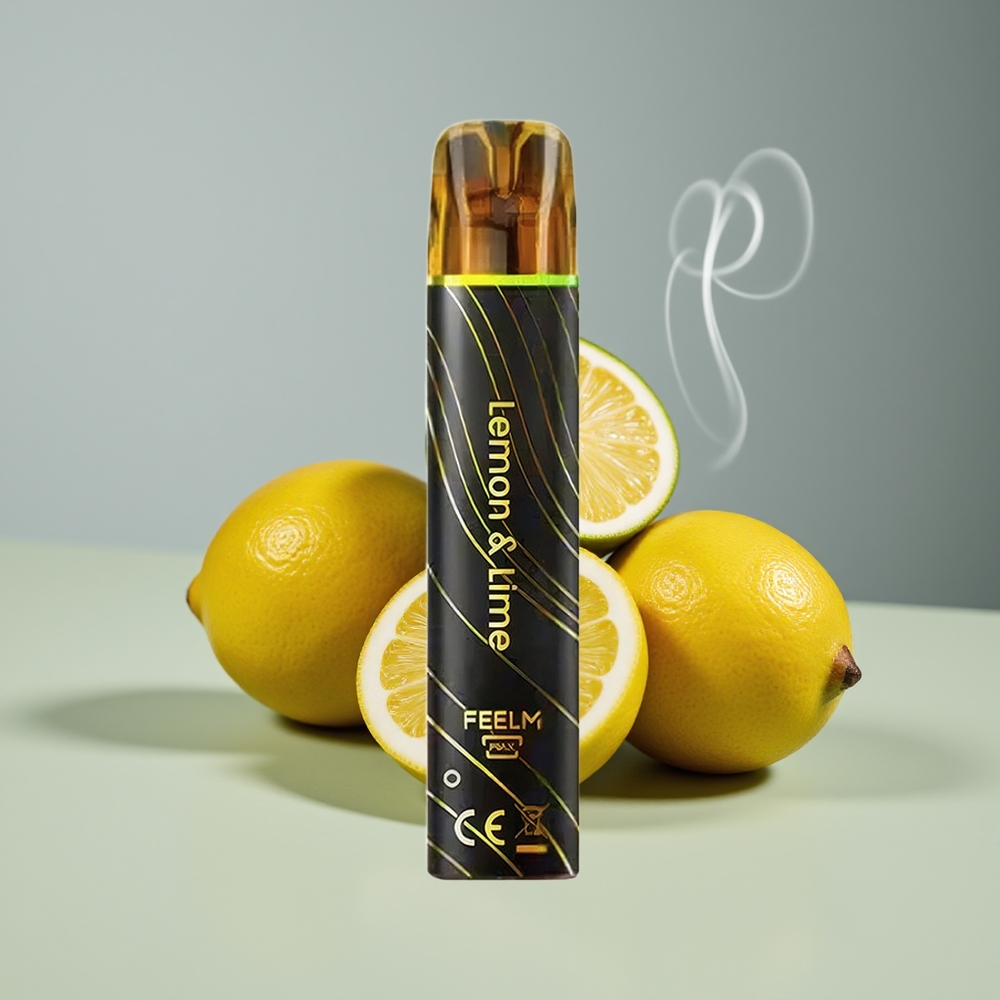 JNR Black&Golden 600+200 Puffs 550mAh Engros Danmark Citron & Lime