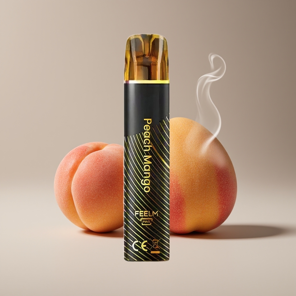JNR Black&Golden 600+200 Puffs 550mAh Engros Danmark Fersken Mango