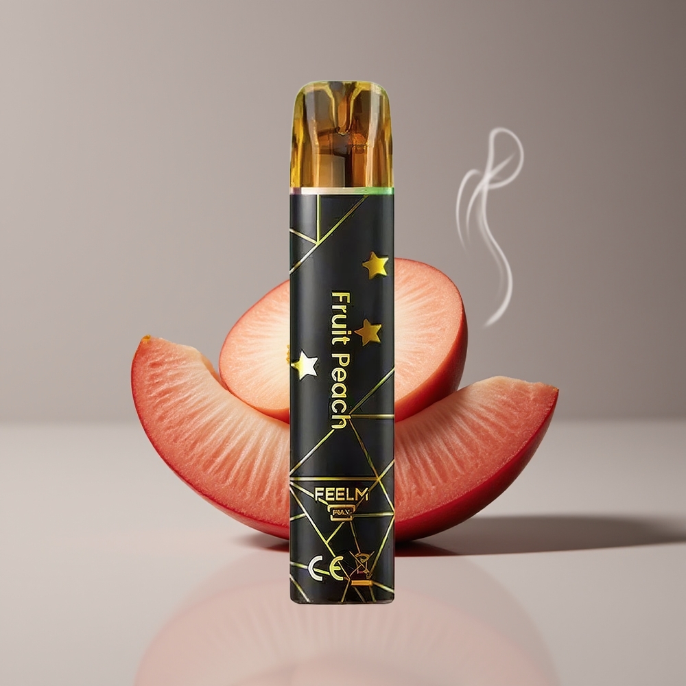JNR Black&Golden 600+200 Puffs 550mAh Engros Danmark Frugt Fersken