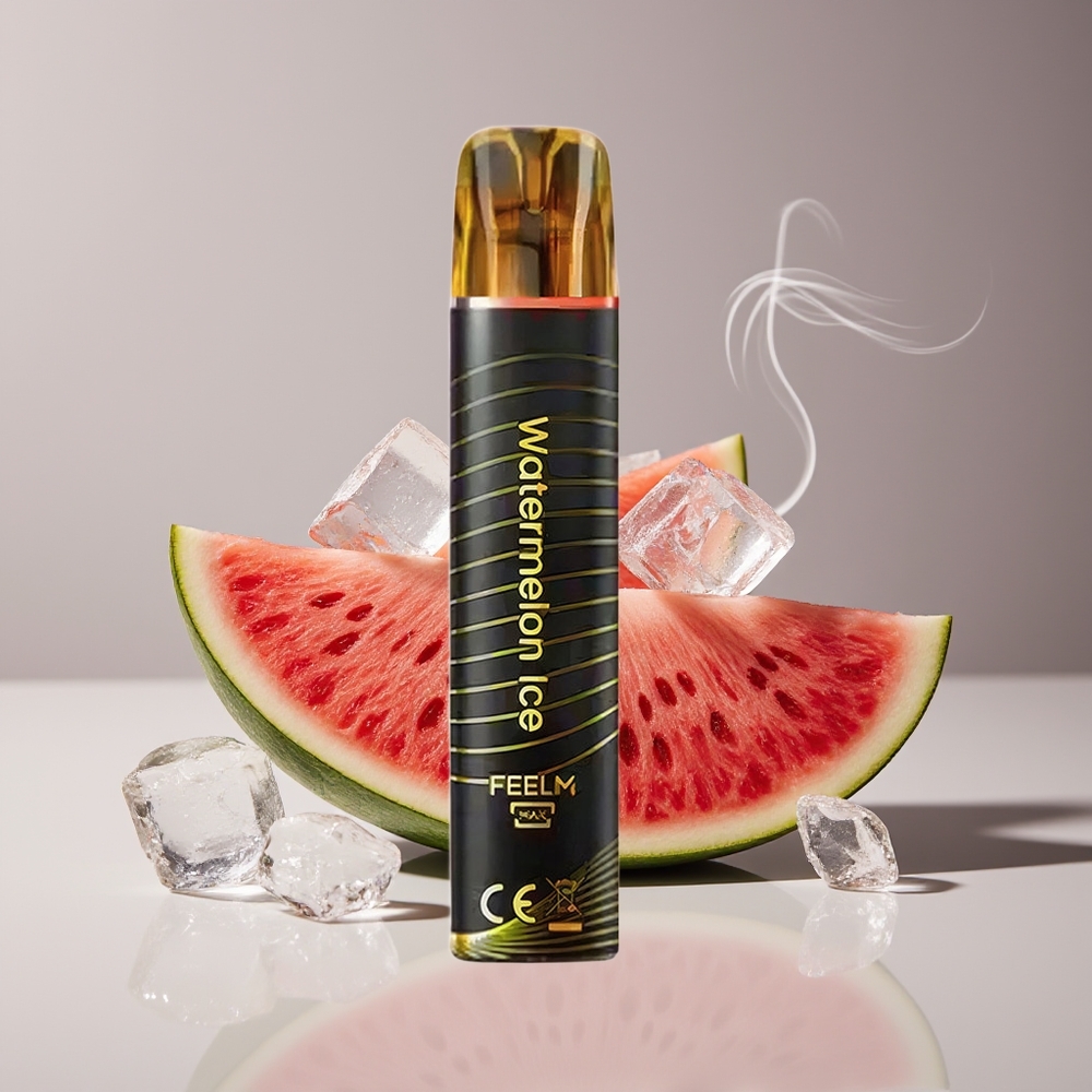 JNR Black&Golden 600+200 Puffs Engros Danmark Vandmelon Is 550mAh