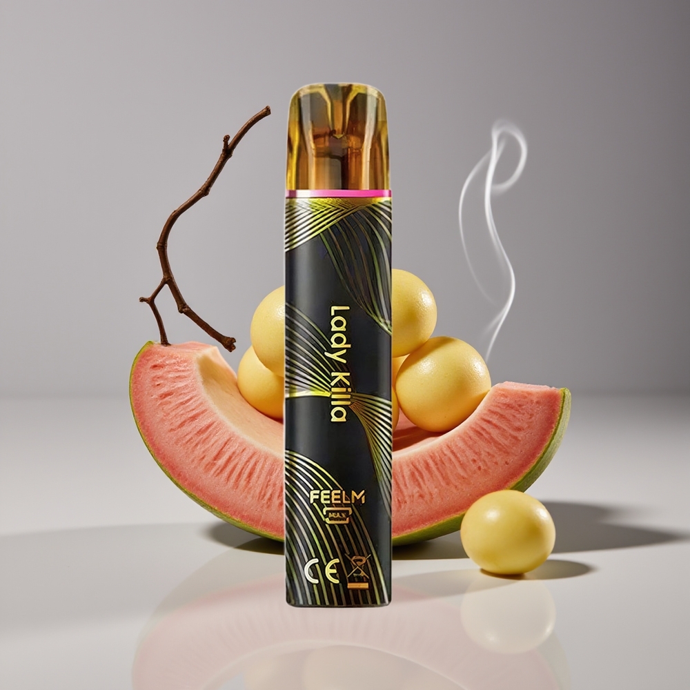 JNR Black&Golden 600+200 Puffs Lady Killa 550mAh Engros Danmark