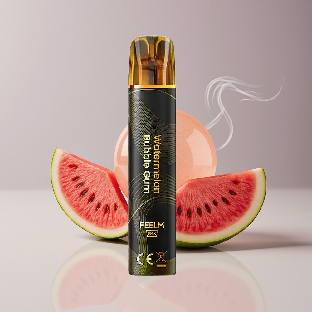 JNR Black&Golden 600+200 Pust Vandmelon Bubblegum 550mAh Engros Danmark