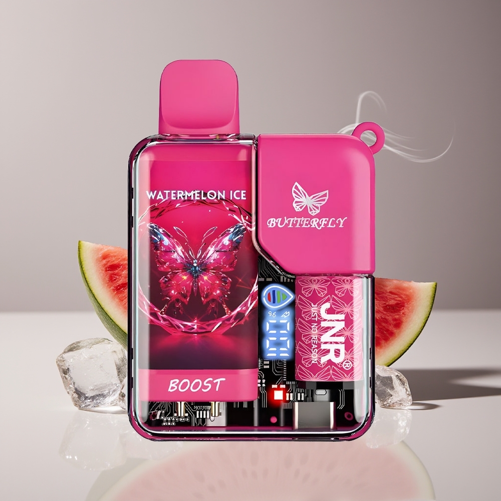 JNR Butterfly 8500 Puffs Engros Danmark Vandmelon Is 1200mAh