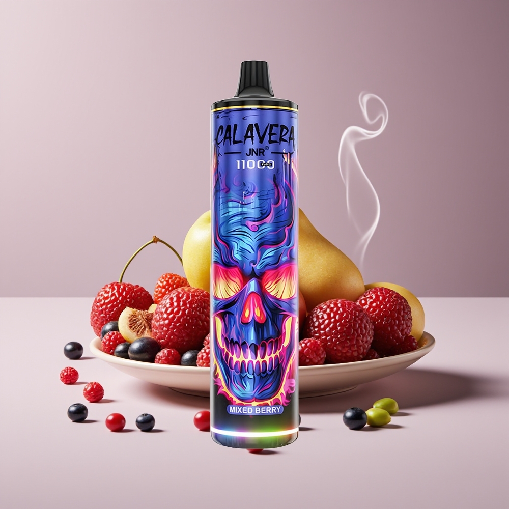 JNR Calavera 11000 Puffs Engros Danmark 850 mAh Batteri Bær Mix