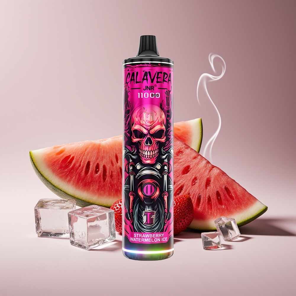 JNR Calavera 11000 Puffs Engros Danmark 850 mAh Jordbær Vandmelon Is Disposable Vape