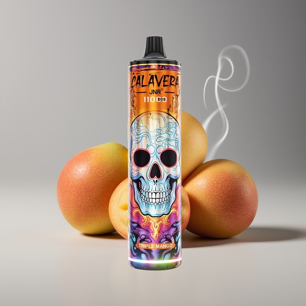 JNR Calavera 11000 Puffs Engros Danmark Disposable Vape Triple Mango 850 mAh