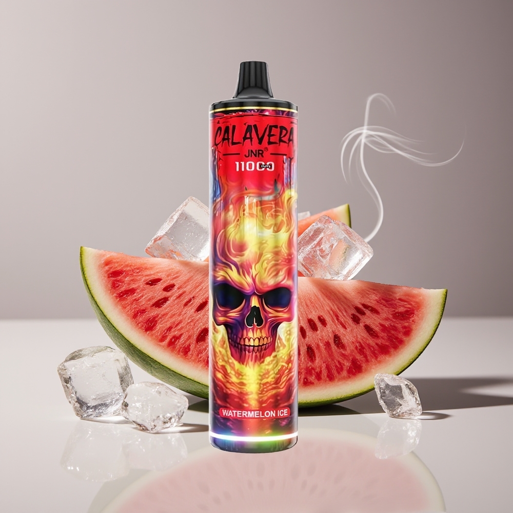 JNR Calavera 11000 Puffs Engros Danmark Vandmelon Is 21ml E-Liquid