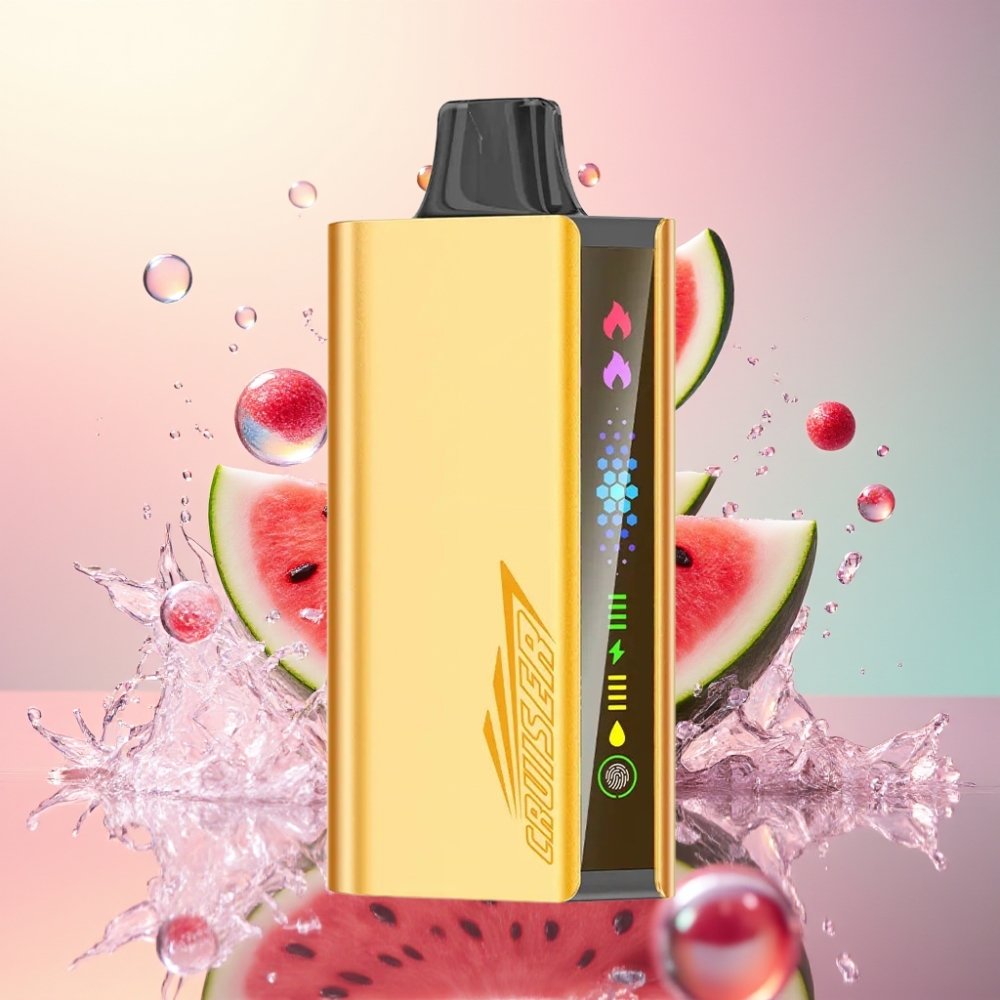 JNR Cruiser 12000 Puffs Vandmelon Is No-Charge Engros Danmark 3500 mAh