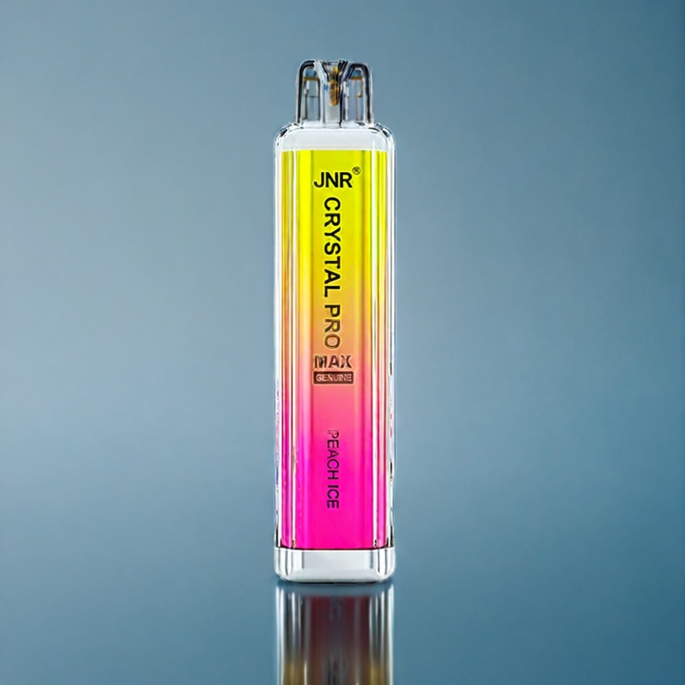 JNR Crystal Pro Max 5000 Puffs Fersken Is 12ml Engros Danmark