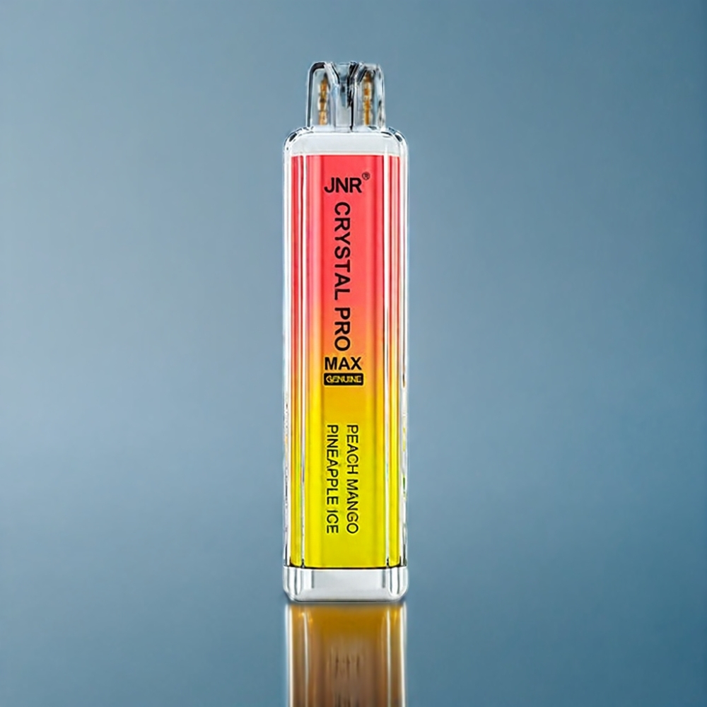 JNR Crystal Pro Max 5000 Puffs Fersken Mango Ananas Is 12ml Engros Danmark