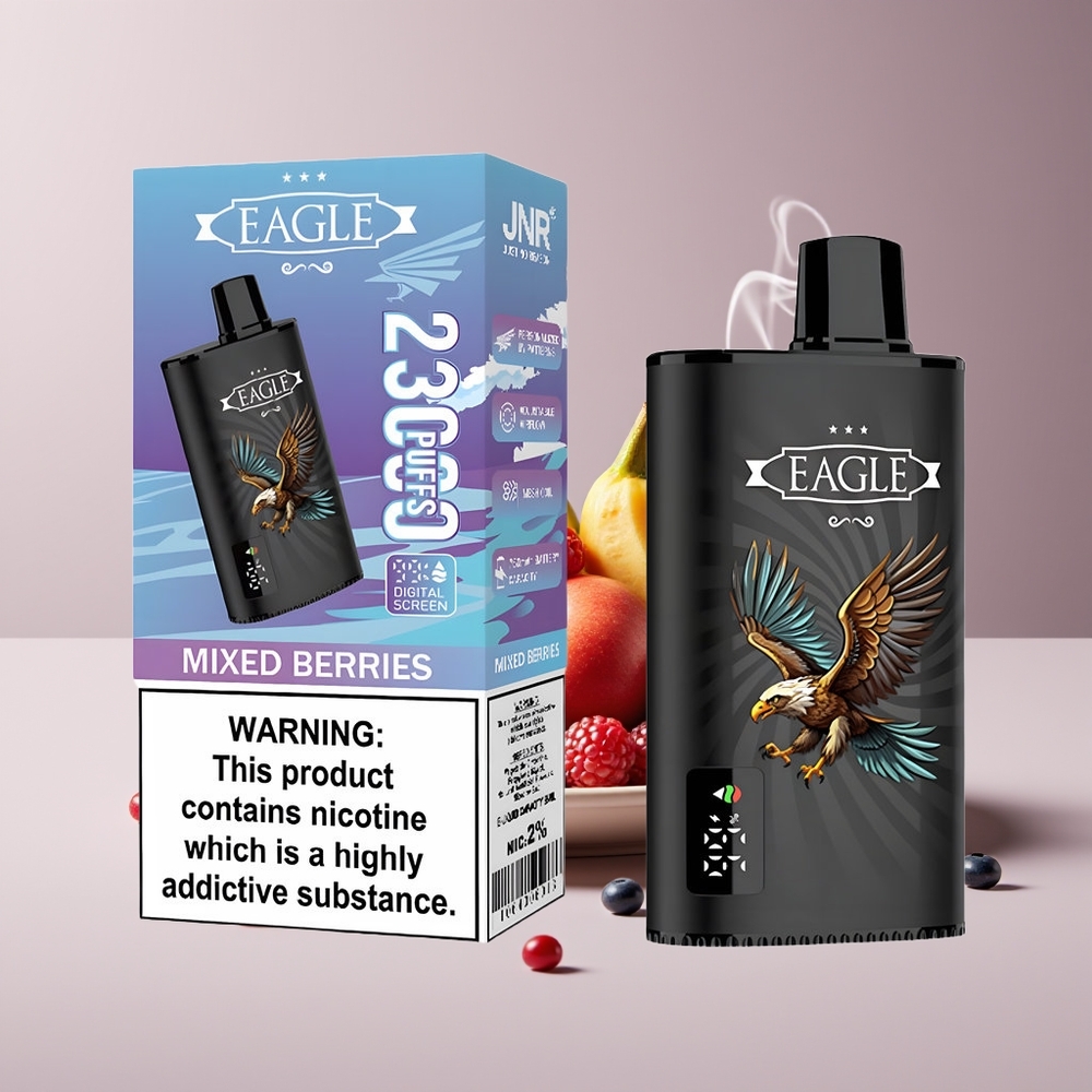 JNR EAGLE Smart 23000 Puffs Engros Danmark Justerbar Luftgennemstrømning Blandede Bær