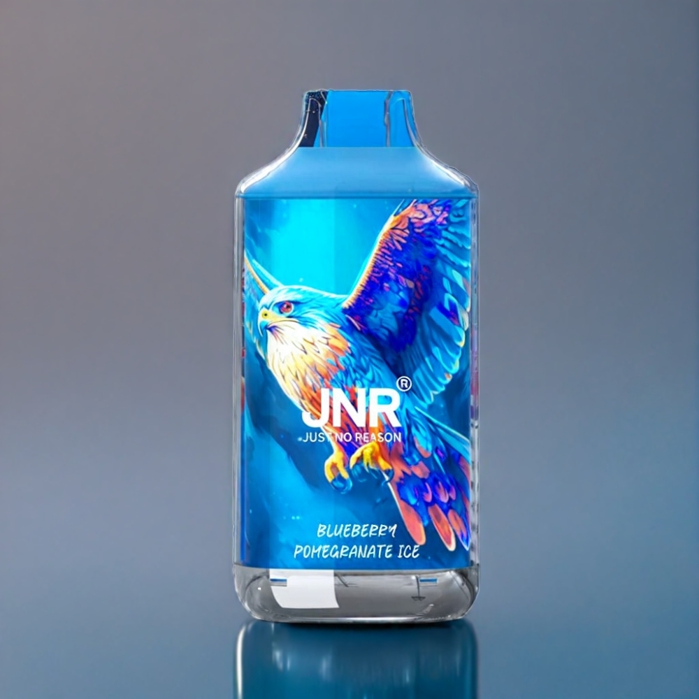 JNR Falcon 16000 Puffs Blåbær Granatæble Is med Smart LED Display Engros Danmark
