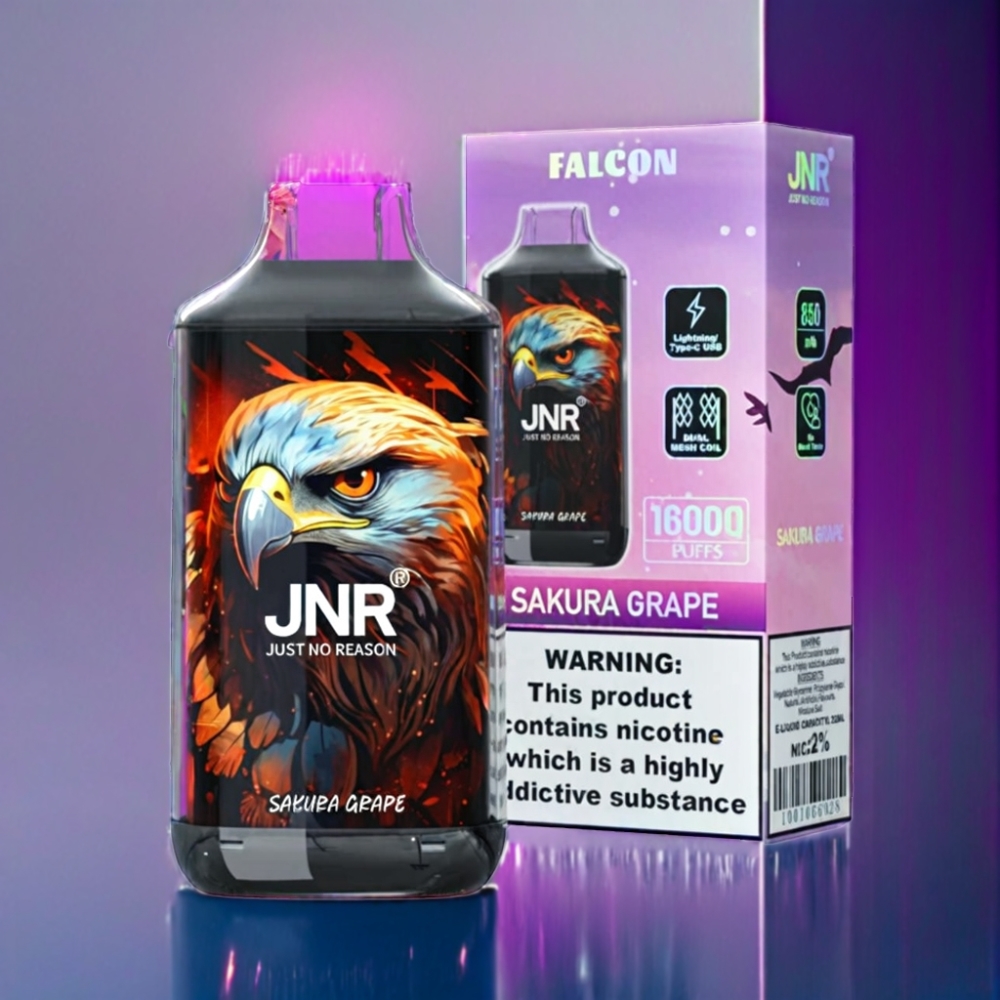 JNR Falcon 16000 Puffs Sakura Druer Type C Engros Danmark
