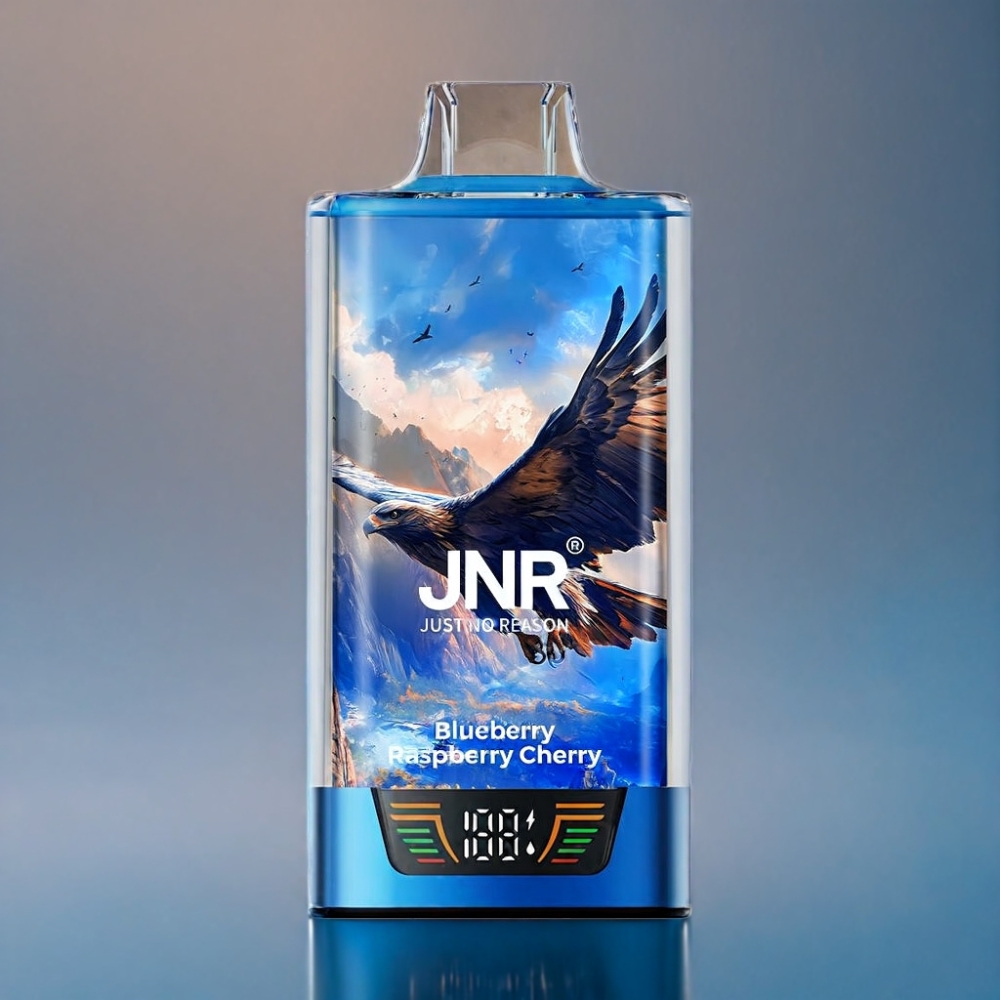 JNR Falcon Pro 28000 Puffs Blåbær Hindbær Kirsebær Engros Danmark Smart Skærm