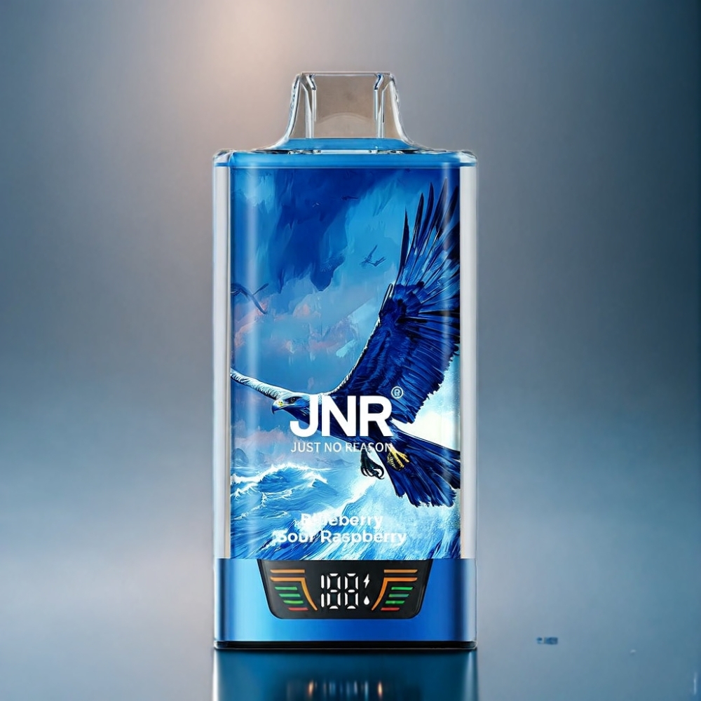 JNR Falcon Pro 28000 Puffs Blåbær Sur Hindbær Smart Screen Engros Danmark