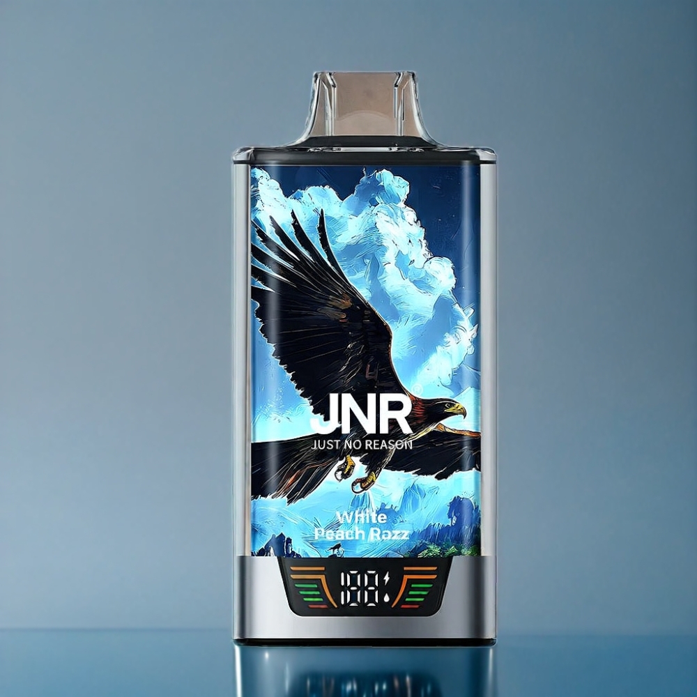 JNR Falcon Pro 28000 Puffs Hvid Fersken Razz 950 mAh Engros Danmark