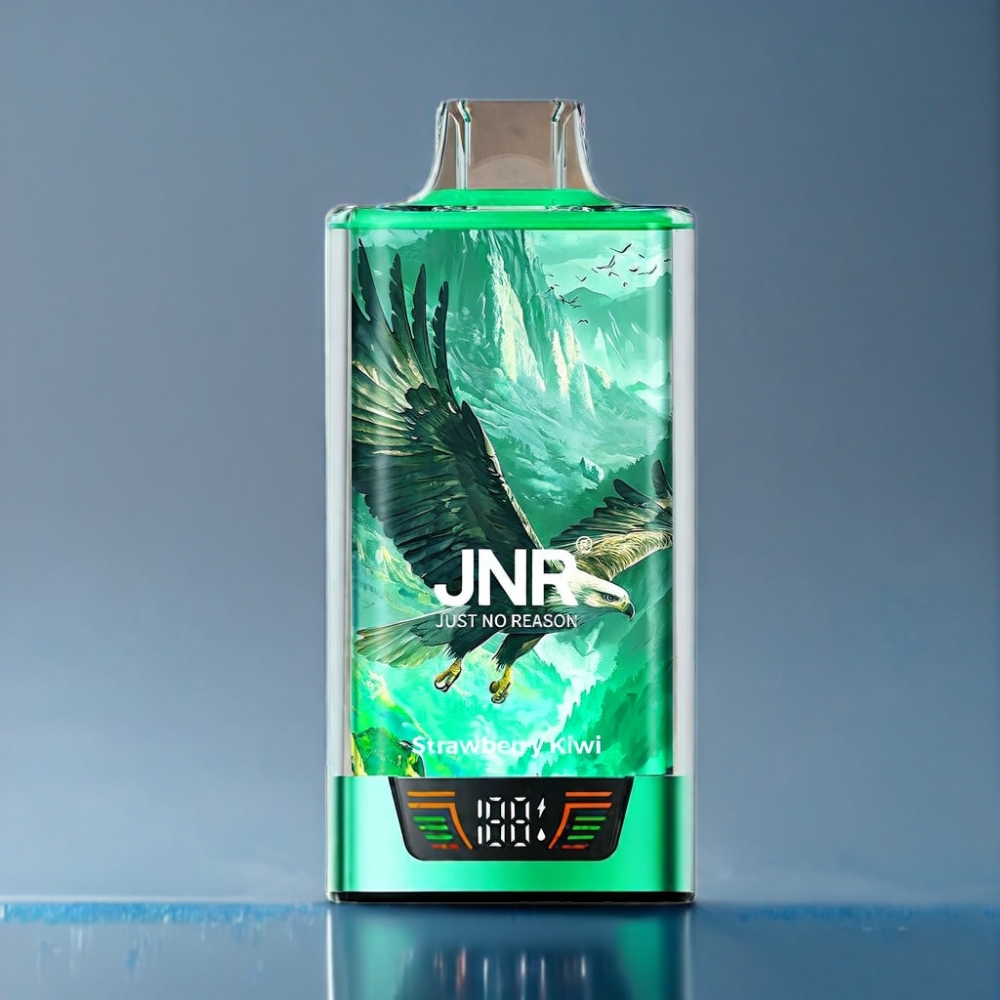 JNR Falcon Pro 28000 Puffs Jordbær Kiwi Engros Danmark Smart Screen