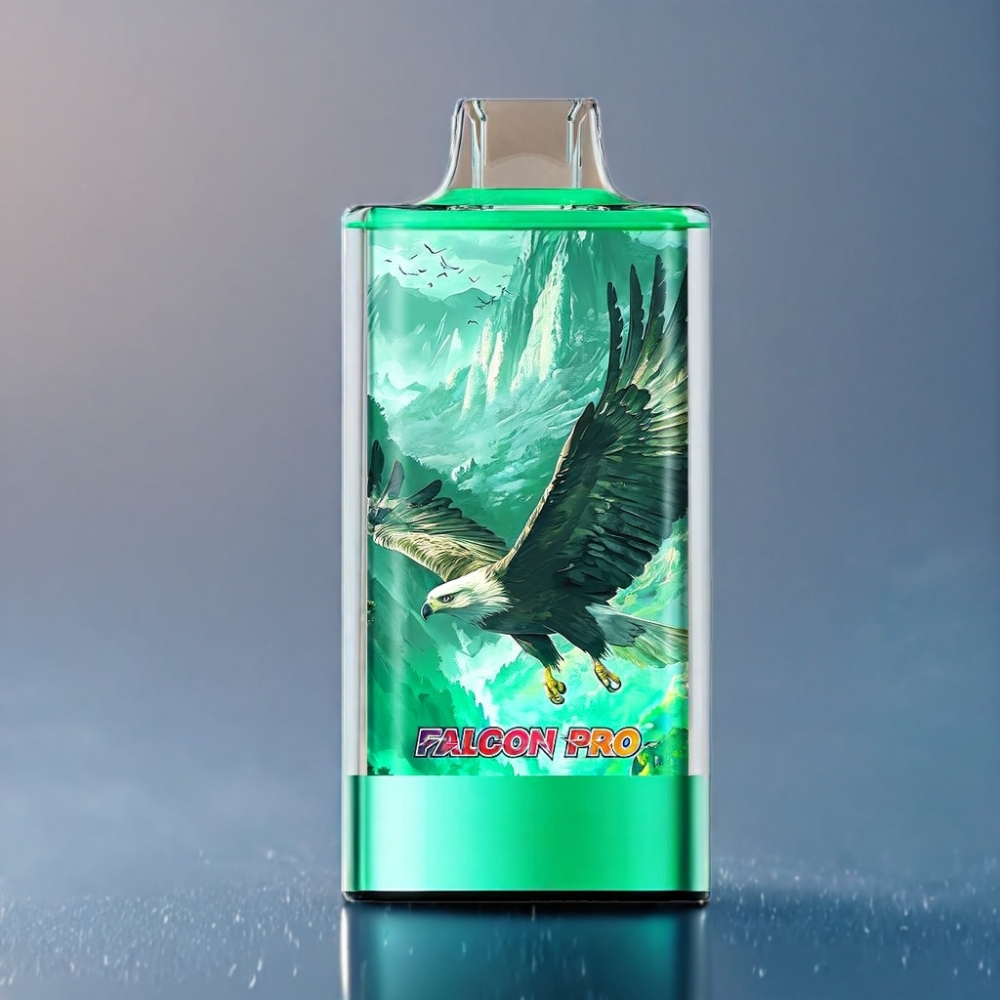 JNR Falcon Pro 28000 Puffs Jordbær Kiwi Engros Danmark Smart Screen