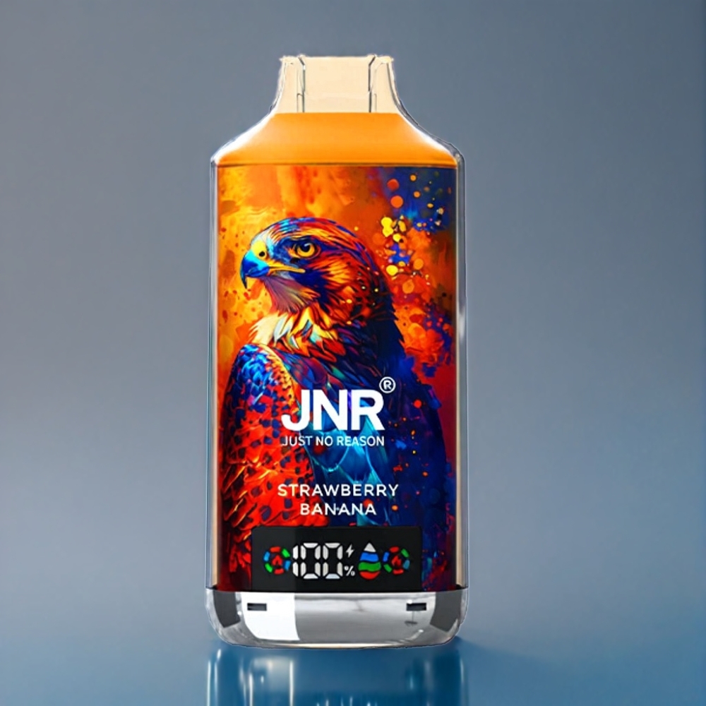 JNR Falcon X 18000 Puffs Jordbær Banan 24ml Engros Danmark