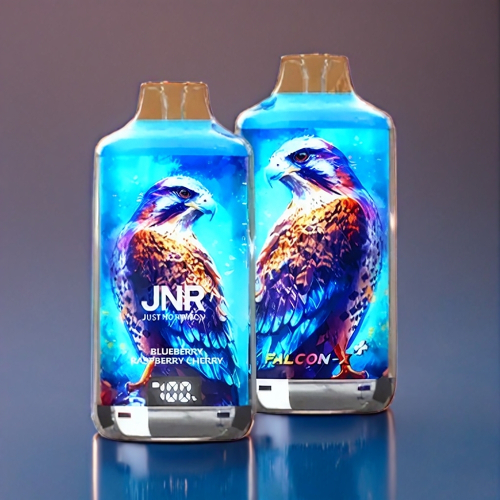 JNR Falcon X⁺ 28000 Puffs Blåbær Hindbær Kirsebær Engros Danmark