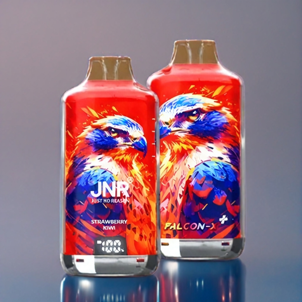 JNR Falcon X⁺ 28000 Puffs Jordbær Kiwi Engros Danmark