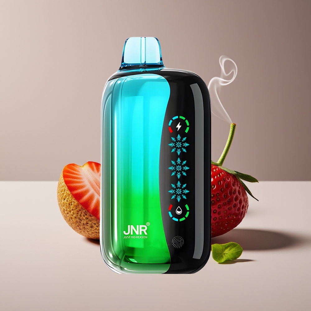 JNR Flex Ice 21000 Puffs Engros Danmark Justerbar Luftflow Jordbær Kiwi