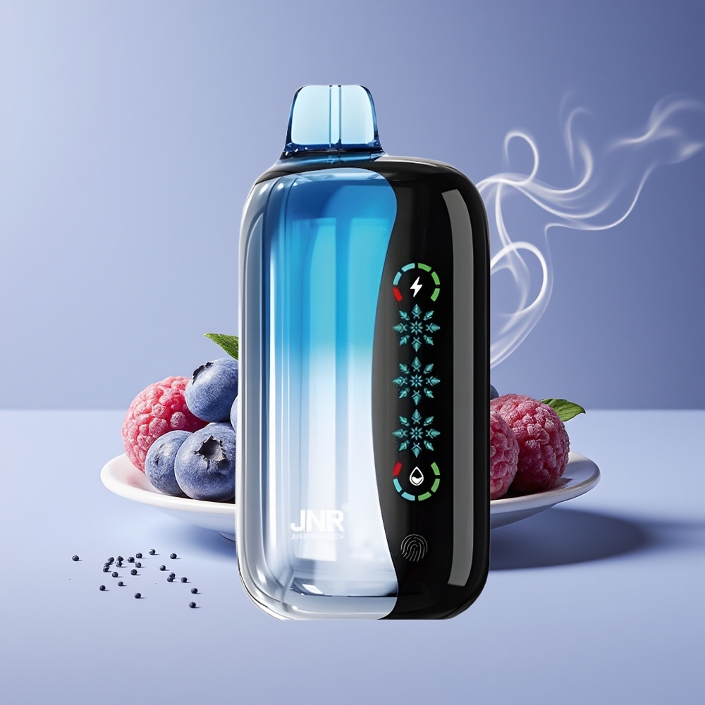 JNR Flex Ice 21000 Puffs Engros Danmark Justerbar Luftgennemstrømning Blåbær Is