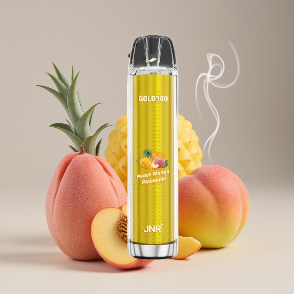 JNR Glod380 6000 Puffs Engros Danmark 13ml Fersken Mango Ananas