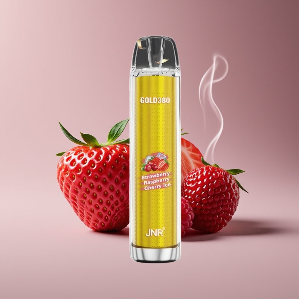 JNR Glod380 6000 Puffs Engros Danmark 1500mAh Bær Jordbær Hindbær