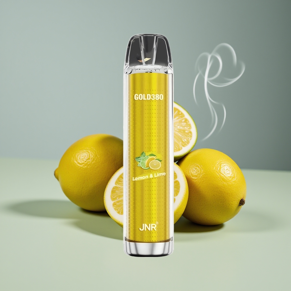 JNR Glod380 6000 Puffs Engros Danmark Citron Lime Disposable Vape