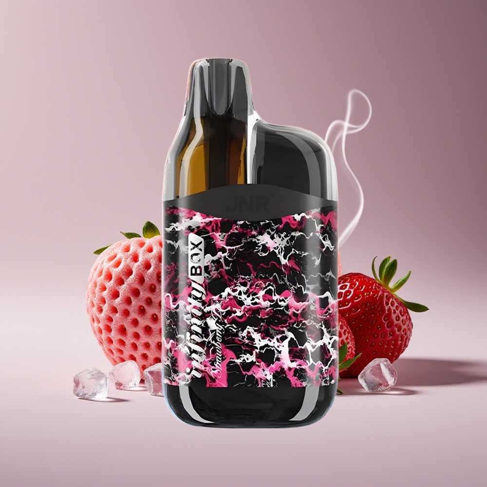 JNR Infinity Box 10700 Puffs Engros Danmark Jordbær Is 2200mAh