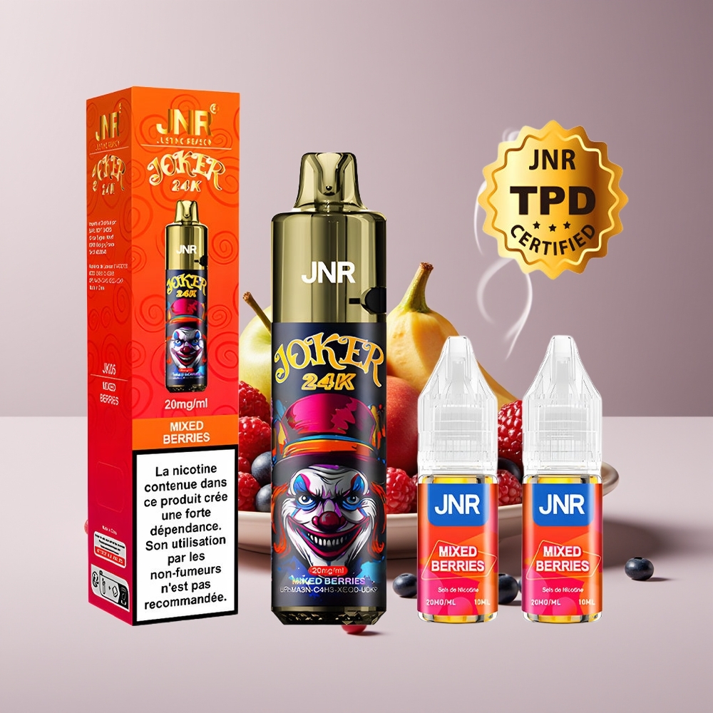 JNR Joker 24K Puffs 24000 Blandede Bær Engros Danmark