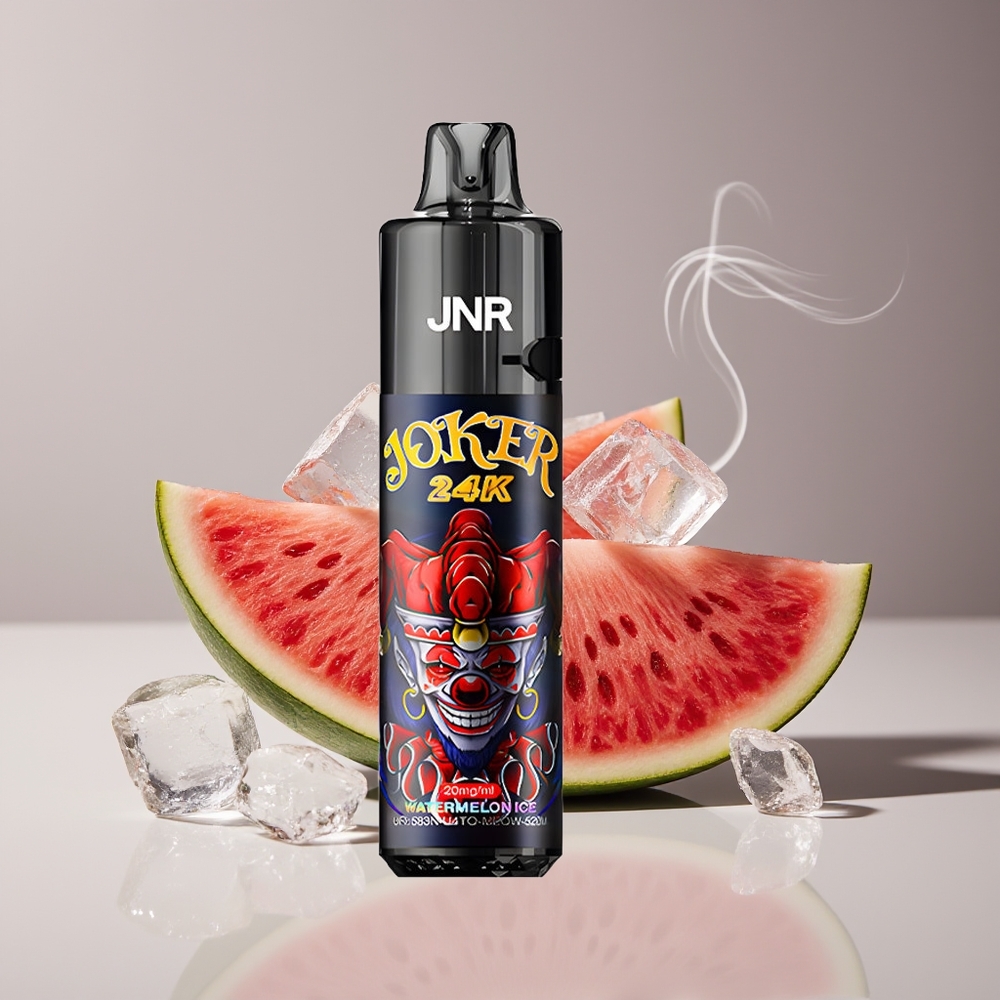 JNR Joker 24K Puffs Engros Danmark Vandmelon Is 2+10ml Refillable Pod 24000 Puffs