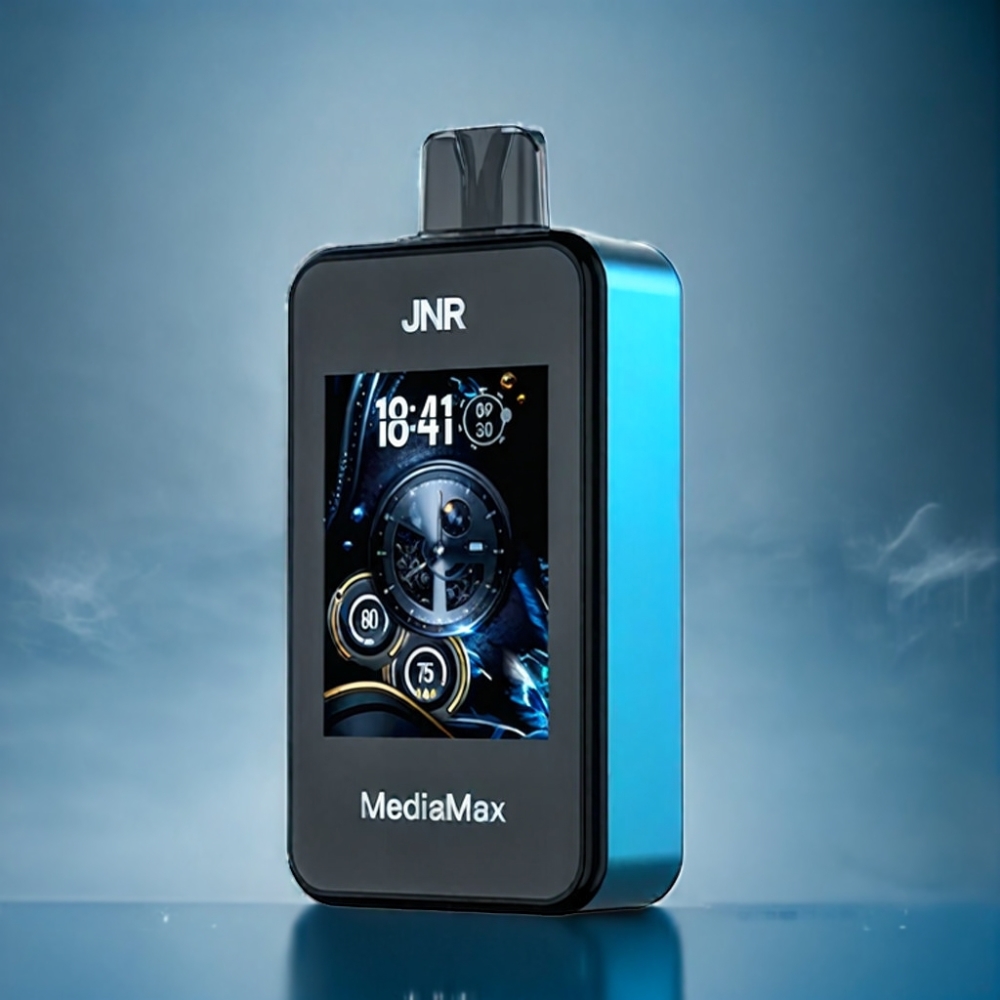 JNR MediaMax 40000 Puffs Blå Hindbær Is 21mL Engros Danmark