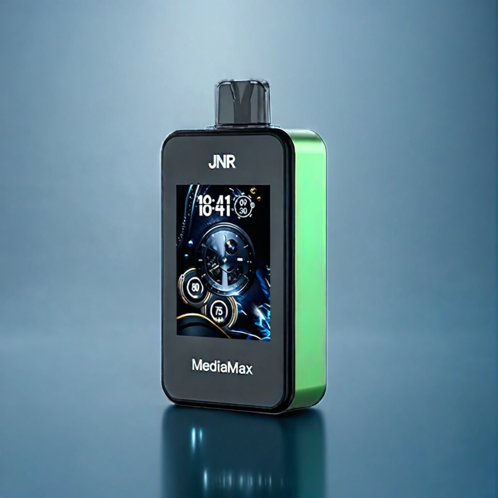 JNR MediaMax 40000 Puffs Sur Æble Is med 21mL Engros Danmark