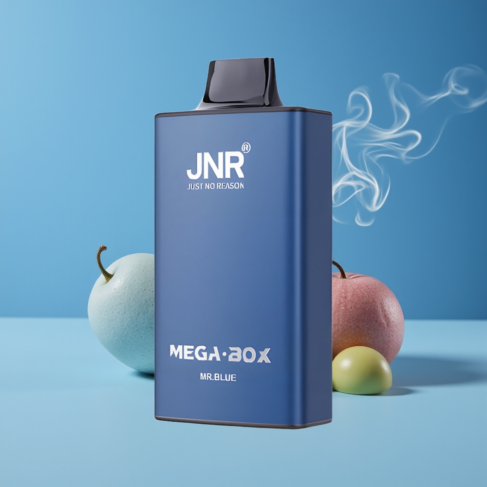 JNR Mega Box 25000 Puffs 850mAh Engros Danmark Mr Blå