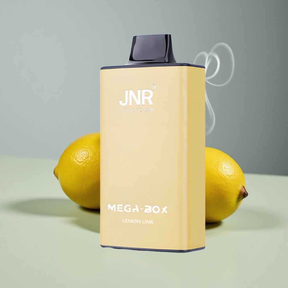 JNR Mega Box 25000 Puffs Engros Danmark 30ml Citron & Lime