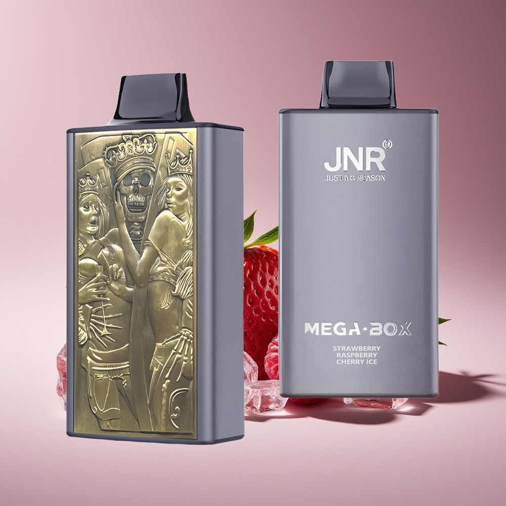 JNR Mega Box 25000 Puffs Engros Danmark 30ml E-liquid Bær Is