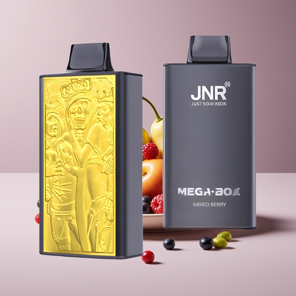 JNR Mega Box 25000 Puffs Engros Danmark 30ml E-væske Blandet Bær