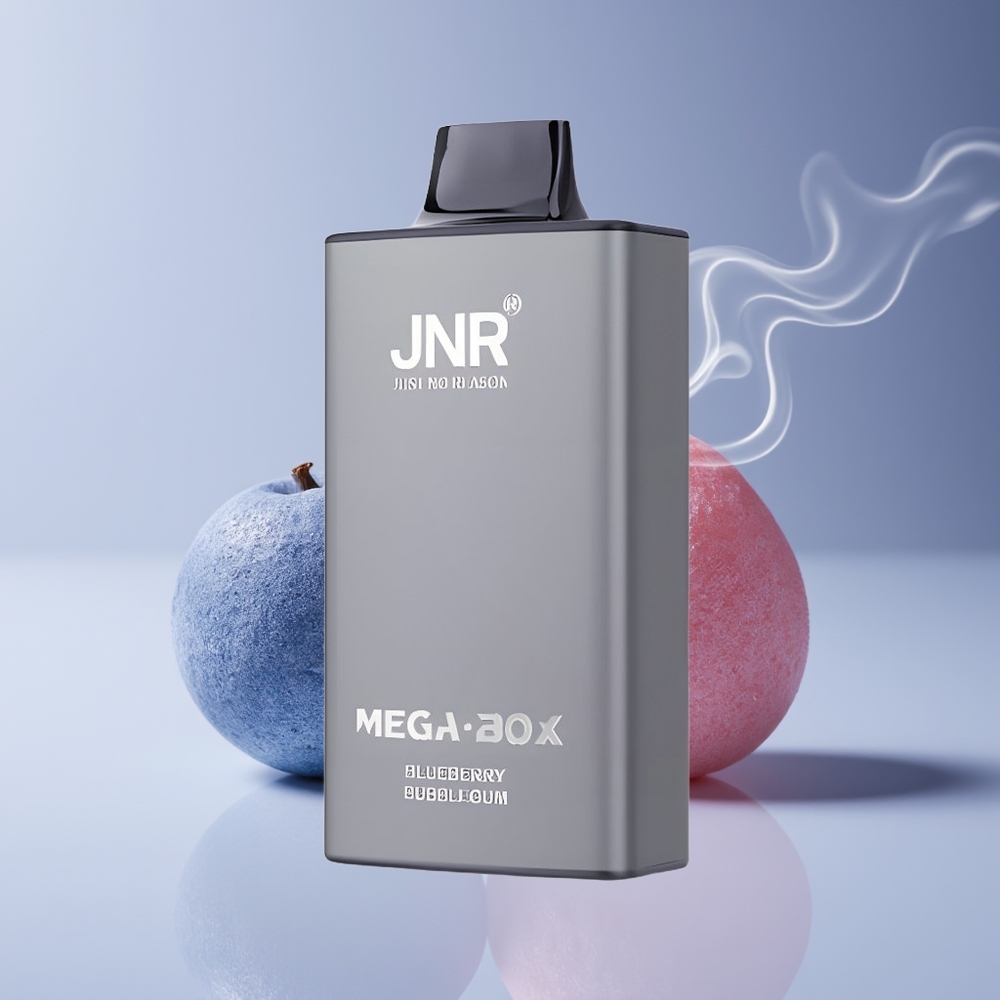 JNR Mega Box 25000 Puffs Engros Danmark 850mAh Disposable Vape Blåbær Bubblegum