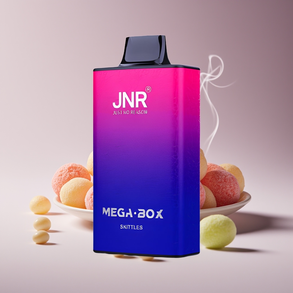 JNR Mega Box 25000 Puffs Engros Danmark Skittles 30ml E-liquid