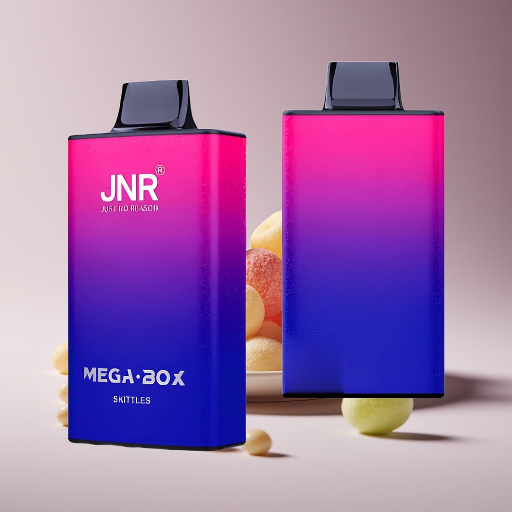 JNR Mega Box 25000 Puffs Engros Danmark Skittles 30ml E-liquid